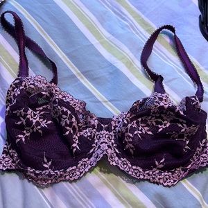 Wacoal lace balconette bra